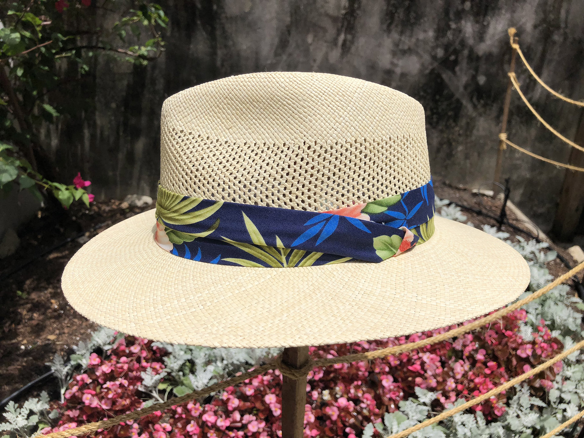 Custom Vented Fedora (PHC 03) - Panama Hats