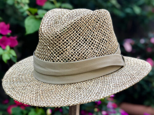 Vented Seagrass Fedora
