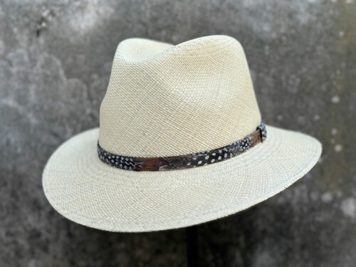 Pheasant Band Panama Hat